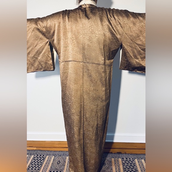 Silk Kimono with Obi - Picture 3 of 4